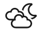 broken clouds: 51-84%